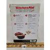 Image 2 : KITCHENAID 3.5 QT ROUND CAST IRON DUTCH OVEN - NEW 