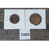 Image 2 : LOT OF 2 - NEWFOUNDLAND 1872 & 1913 1 CENT PCS