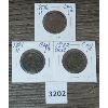Image 1 : LOT OF 3 - CDN LARGE CENTS - 1876H, 1881H & 1882