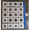 Image 2 : LOT OF 20 - CDN SMALL & LARGE CENTS - 1859-1934
