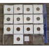 Image 2 : LOT OF 13 - US INDIAN HEAD PENNY