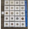 Image 2 : LOT OF 20 - CDN 5 CENT PCS - INCL SILVER 1919