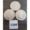 Image 2 : LOT OF 3 - 1864-1964 SILVER DOLLARS