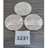 Image 1 : LOT OF 3 - 1965 CDN SILVER DOLLARS