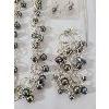 Image 2 : LOT OF 7 - HAIR PINS, COSTUME JEWELRY & 