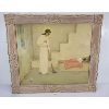 Image 1 : FRAMED OIL ON BOARD - "WOMAN (HALO) & CHILD" BY RODOLPHE DUGUAY