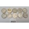Image 2 : LOT OF 10 - SILVER CDN 25 CENT PCS - PRE 1967