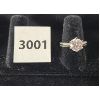 Image 1 : MOISSANITE 2.0 CARAT ENGAGEMENT RING - ROUND BRILLIANT CUT - SZ 7 