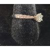 Image 3 : 0.50CT WOMENS MOISSANITE ENGAGEMENT RING - SZ 6