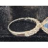 Image 3 : 3.00CT BLUE MOISSANITE WOMENS DINNER RING - SZ 8 