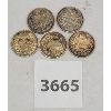 Image 1 : LOT OF 5 - CDN 5 CENT PCS