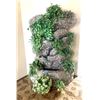 Image 1 : Large Lightweight Composite Waterfall w Silk Plants