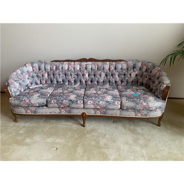 Like New Upholstered Floral 4 Seater Couch (Very Heavy)