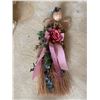 Image 5 : Dried Floral Arrangement & Wall Decor, Decorative Angel, Silk Flowers in Pot & Cute Overall Planter 