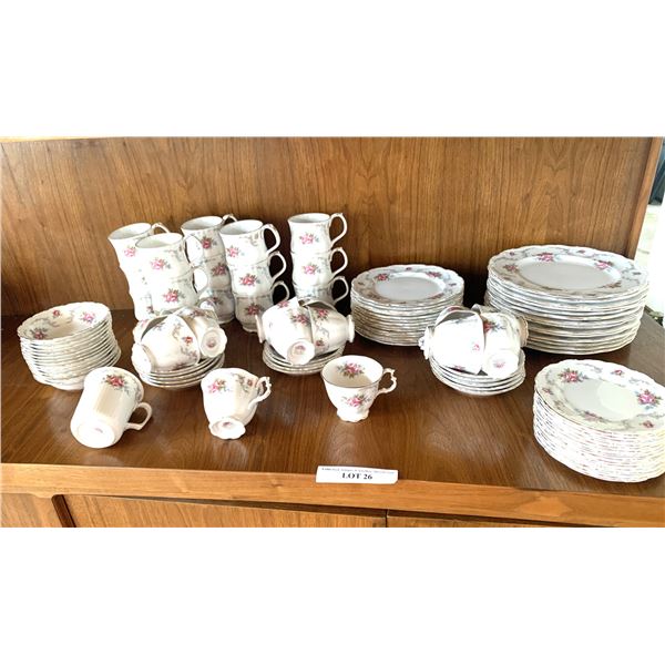 Royal Albert Tranquility Bone China set  Serving for 14
