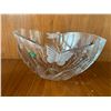 Image 5 : Glassware 9 pieces including crystal footed candy dish and covered dish and beautiful candle stick