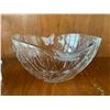 Image 6 : Glassware 9 pieces including crystal footed candy dish and covered dish and beautiful candle stick