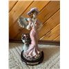 Image 2 : Adeline Collection Lady statue, Sheep Herder signed statue