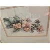Image 4 : 1 wood framed flower print, 3 Plastic framed flower prints