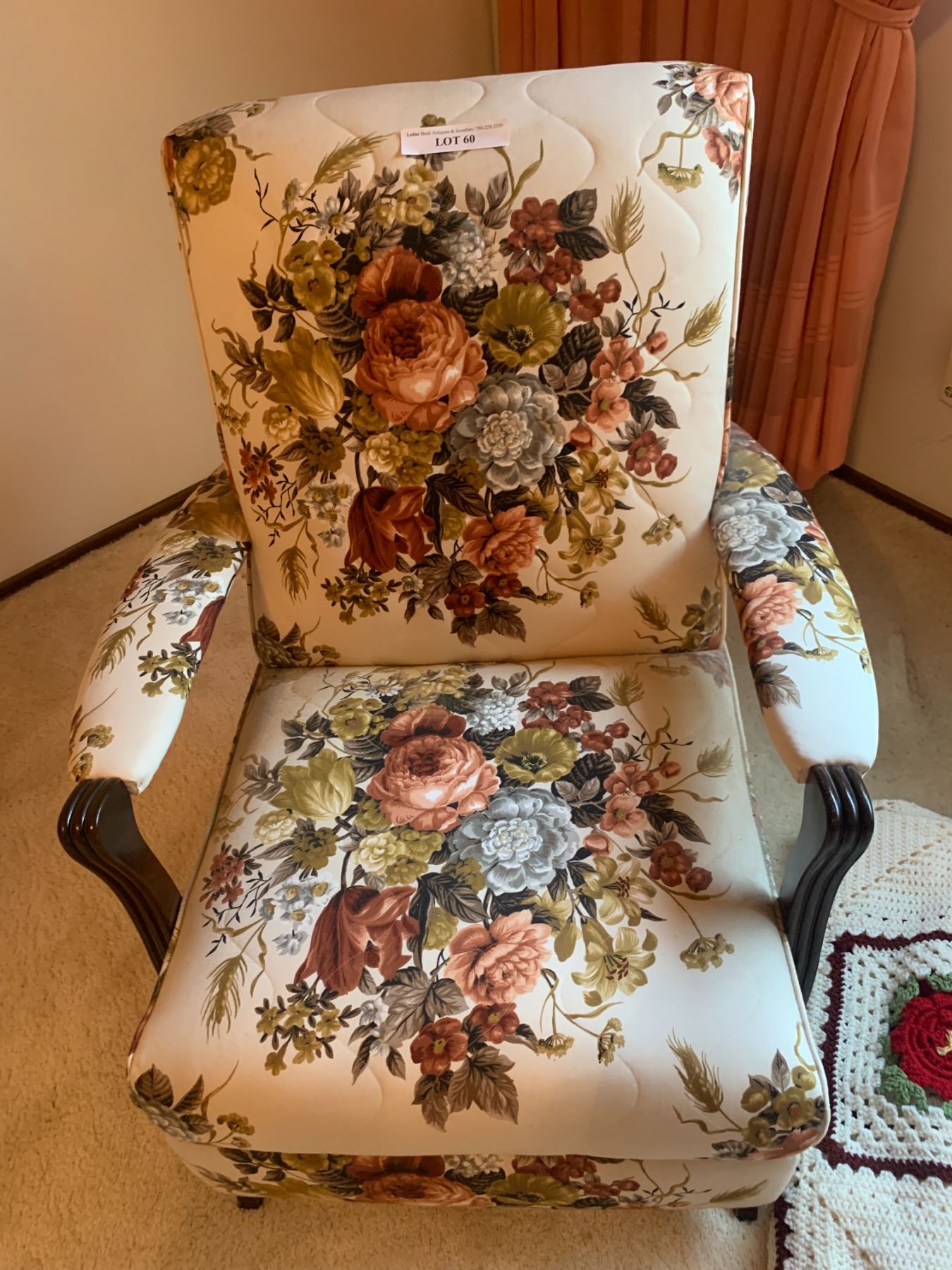 Vintage 1940's Salesman's Sample Rocker Chair - Beck Auctions Inc.