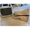 Image 5 : Panasonic working 14" TV, Wool Blanket, Hot casserole carrier and 2 39" and 33" Hook Latch Rugs