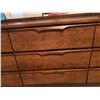 Image 2 : Large Matching dresser 72Lx 19D x 30 1/4"H 9 drawer with large 61 5/8" L x 33 1/2" H