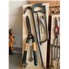 Image 3 : Tool set crow bar, hacksaw, pliers, wrenches, garden shears, utility knife