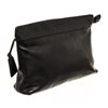 Image 2 : Chanel Vintage Black Lambskin Medium Logo Zip Clutch