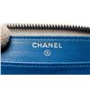 Image 8 : Chanel Gray Print Lambskin Data Center Zippy Wallet