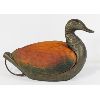 Image 2 : QUALITY BUILT METAL AND GLASS DUCK LAMP