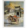 Image 1 : INDIAN MOTORCYCLE METAL SIGN