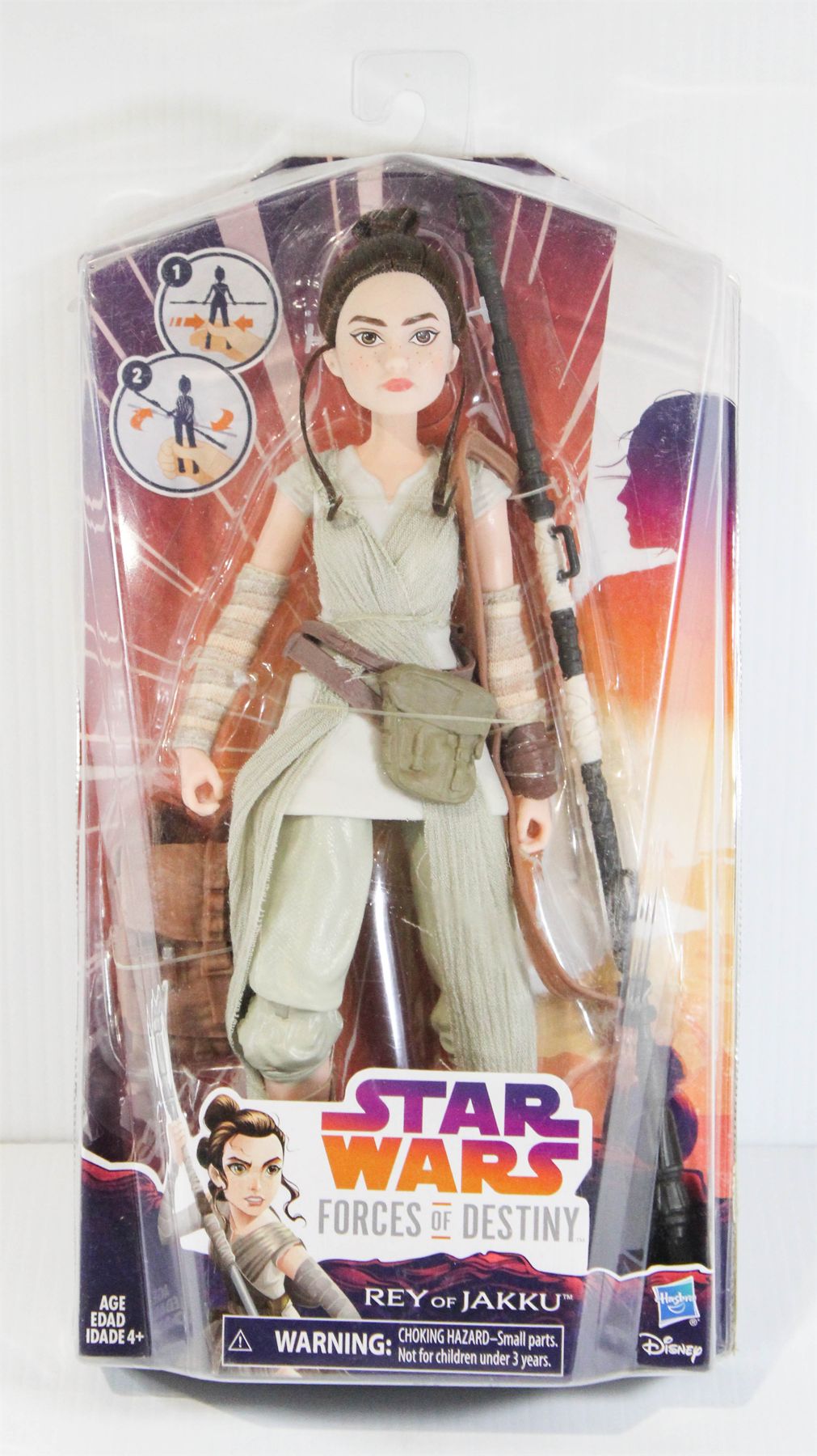 Star Wars The Black Series Rey (Jakku) E BB-8 – Action Figure 6 Pollici (15 Cm) Con Accessori – Hasbro