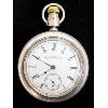 Image 1 : ANTIQUE SILVER WALTHAM POCKET WATCH