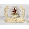Image 2 : ART DECO STYLE CAST METAL LAMP