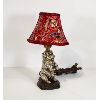 Image 2 : VINTAGE METAL DOG LAMP