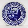 Image 1 : VINT. DECORATIVE BOCH DELFT BLUE PLATE