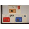Image 1 : 3-US COIN FIRST DAY COVERS WITH CANCELLED STAMPS