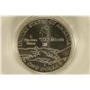 Image 2 : 1995-D US UNC SILVER DOLLAR "OLYMPIC GYMNASTICS"