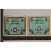 Image 1 : 2-1944 FRANCE 5 FRANC MILITARY PAYMENT CERTS, 1