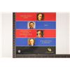 Image 1 : 2013 PRESIDENTIAL DOLLAR 8 COIN P & D SET SEALED