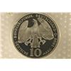 Image 2 : 2000-G GERMAN SILVER PF 10 MARK .461 OZ. ASW IN