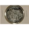 Image 1 : 1 TROY OZ .999 FINE SILVER PF ROUND "PROSPECTOR"