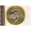 Image 1 : SILVER CASINO $10 TOKEN (UNC) "WHISKEY PETE'S"