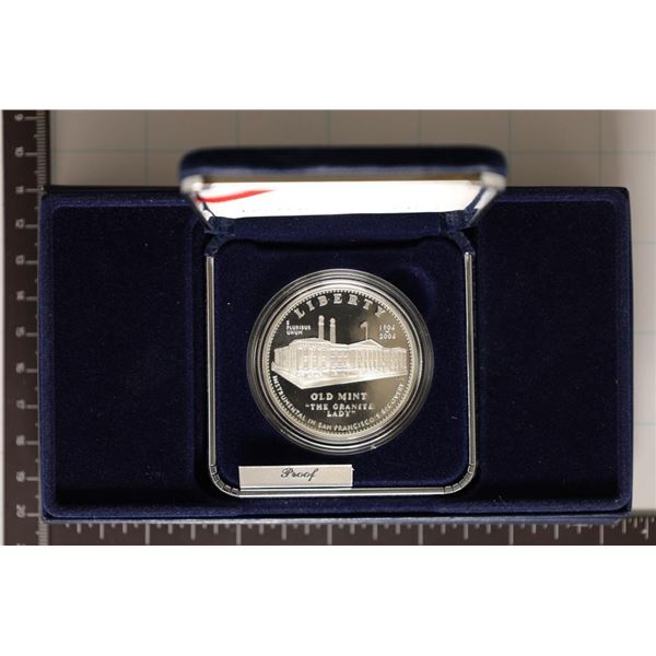 2006-S US UNC SILVER $1 SAN FRANCISCO OLD MINT