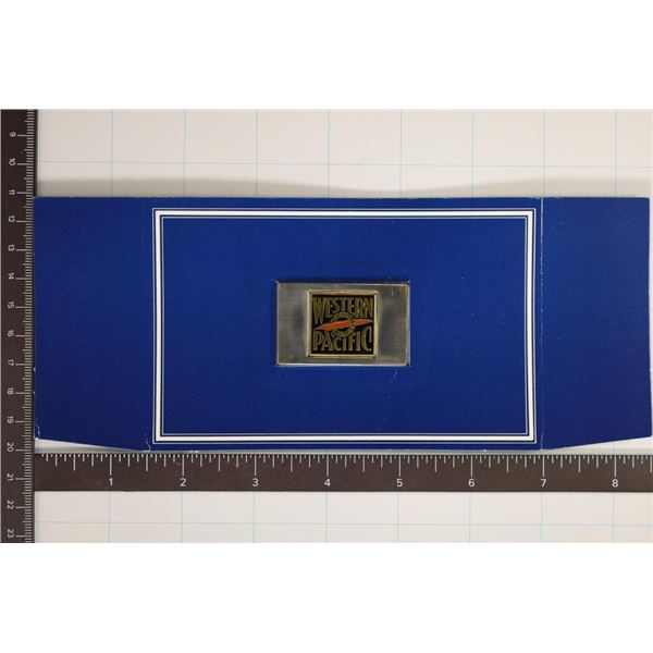 .7 OZ. STERLING SILVER PF INGOT RAILROAD EMBLEM