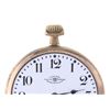 Image 2 : Ball Watch Co. Waltham 17J Gold Pocket Watch -1914