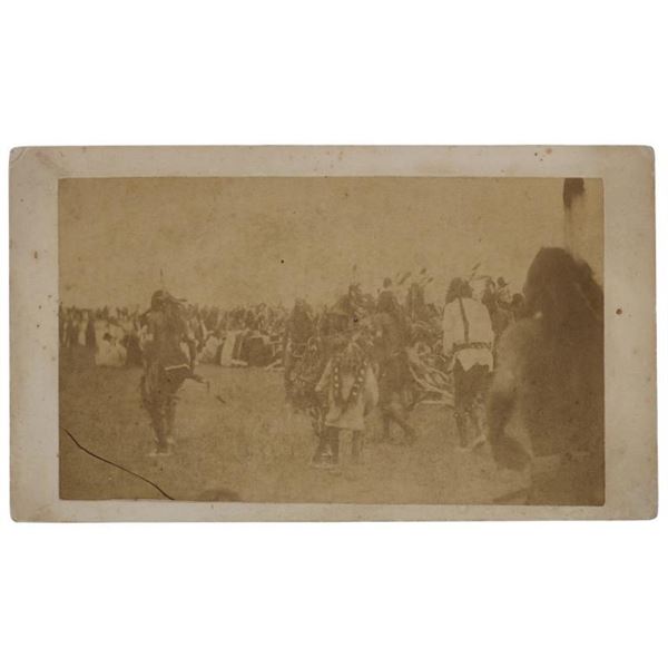C. Dec. 25, 1890 Ghost Dance Lakota Photograph