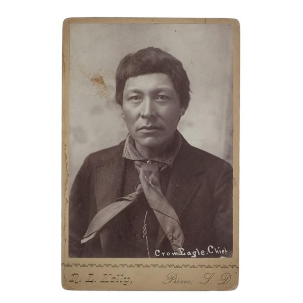 C. 1870-1880's Chief Crow Eagle Photo - R.L. Kelly