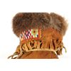 Image 10 : C. 1962 First Nations Beaded Moose Hide Mukluks
