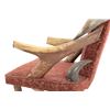 Image 18 : 19th C. Buffalo Horn & Elk Antler Rocking Chair